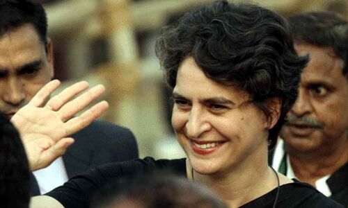 Priyanka meets party, BSP and JAP leaders in Amethi