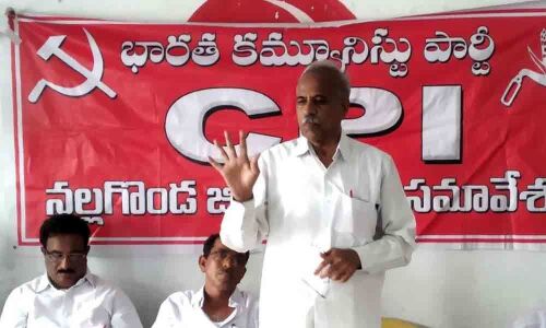 CPI demands govt to rescue rain-hit farmers
