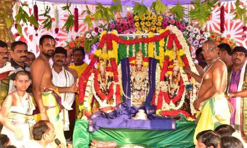 Gaiety marks Chennakesava Swamy Kalyanam in Markapur