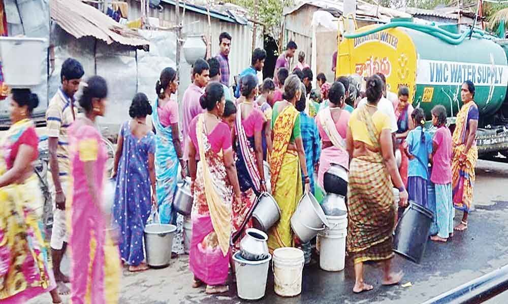 Water scarcity grips Vizianagaram
