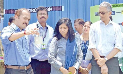 Warangal sludge plant, a model for country