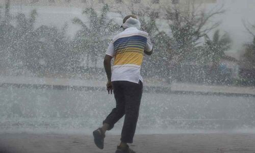 Kadapa district receives rains with  lightning strikes