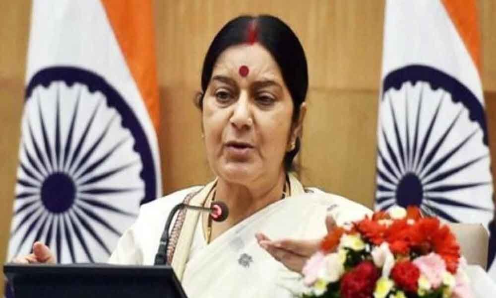 Sri Lanka blasts: Sushma in touch with Indian High Commissioner