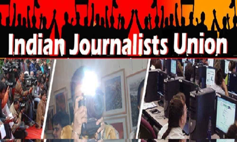 Indian Journalists Union condemns action against media bodies