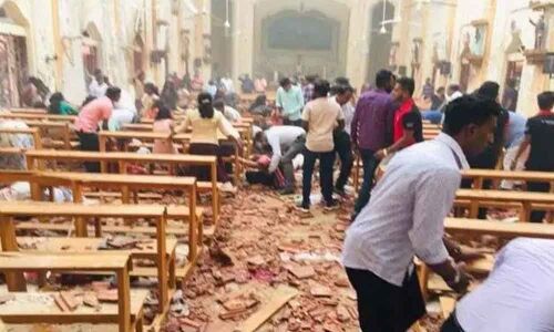80 injured as blasts hit two churches during Easter mass in Sri Lanka