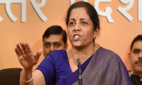 Send message you dont need someone airdropped from Delhi: Sitharaman to voters