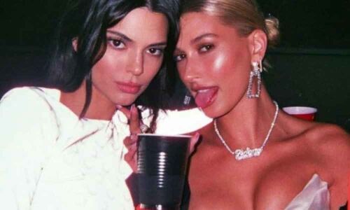 Bieber comments about wife Hailey on Kendalls image