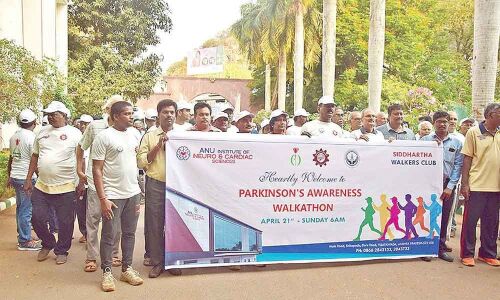 Walkathon on Parkinsons disease held