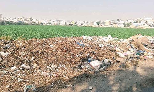 Shah Hatim Lake a miserable sight