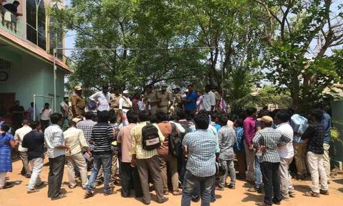 Group III aspirants suffer due to shifting of centre