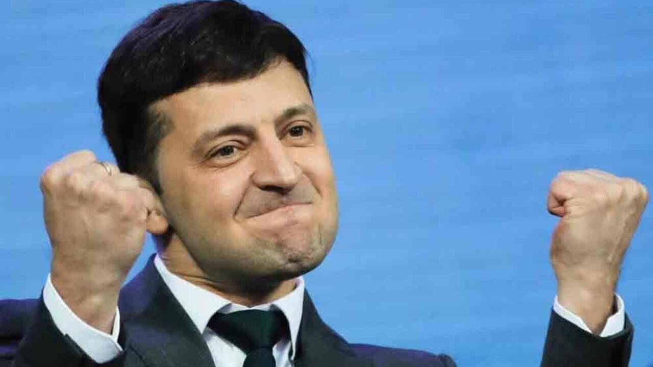 Landslide win for comedian Zelensky in Ukraine presidency polls