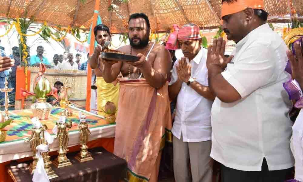 MLA Ch Ramesh Babu vows to turn Vemulawada a spiritual centre