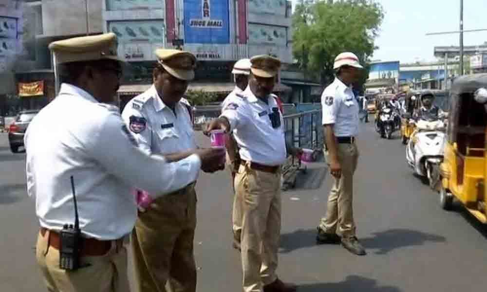 Police take up special drive on traffic violators