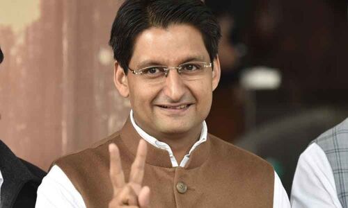 Deepender Singh Hooda files nomination from Rohtak