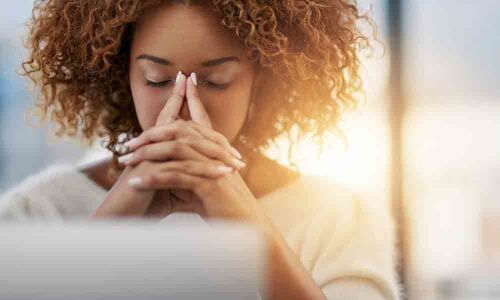 How can female fight stress, solve problems