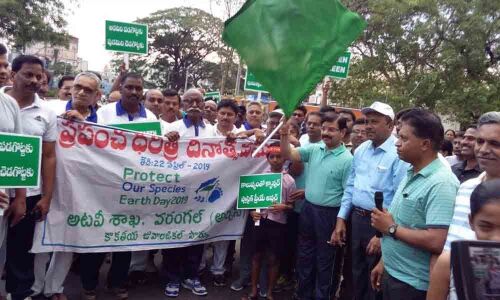 World Earth Day observed in Hanamkonda