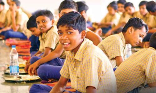 Centralised kitchen for mid-day meals to 20k kids