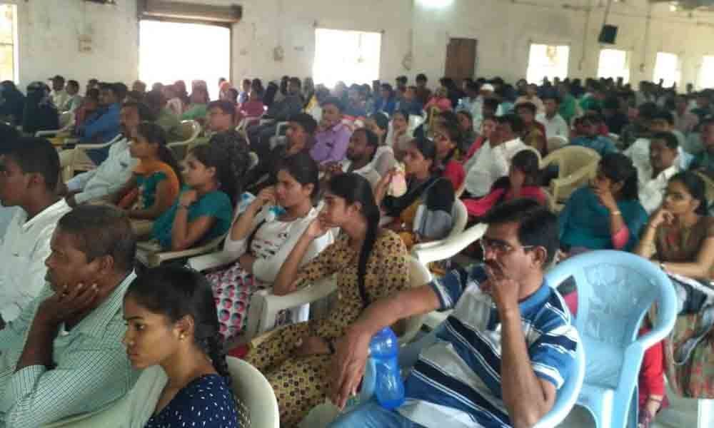 Awareness programme on CBT-based Eamcet held in Mahbubnagar