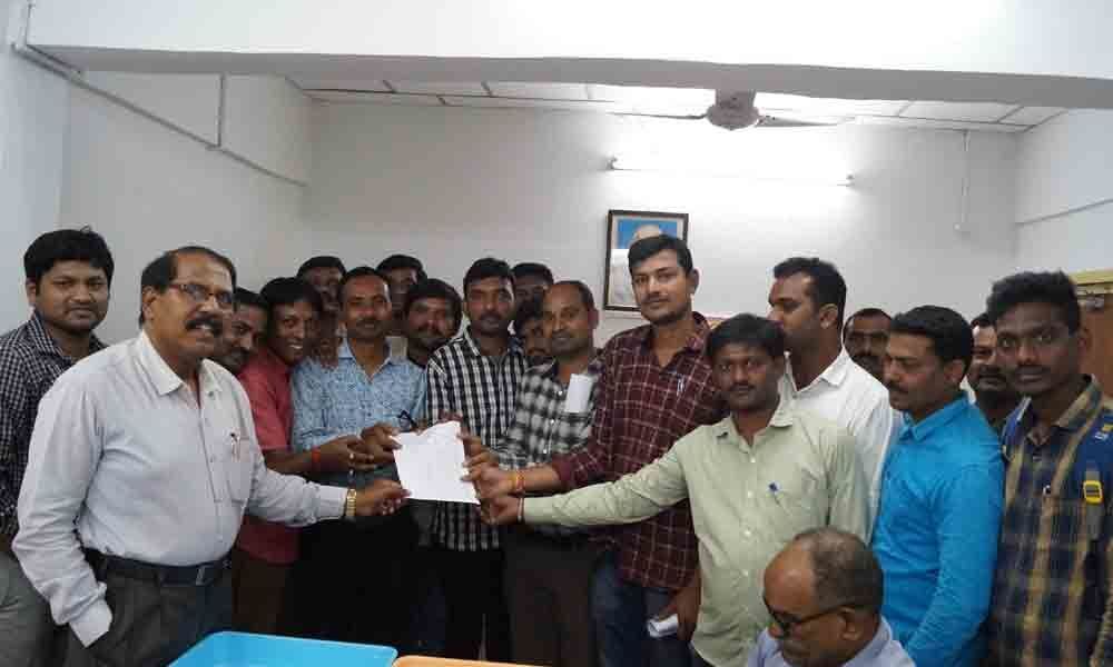 Appointment letters handed over to new staff of SCCL