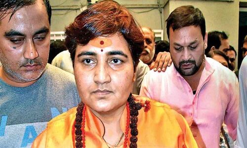 Bhopal Muslim board files complaint against Sadhvi Pragya
