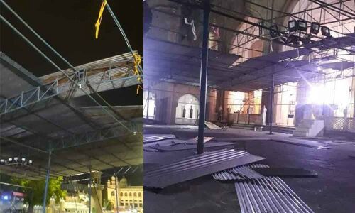 Probe into shed collapse at Mecca Masjid sought