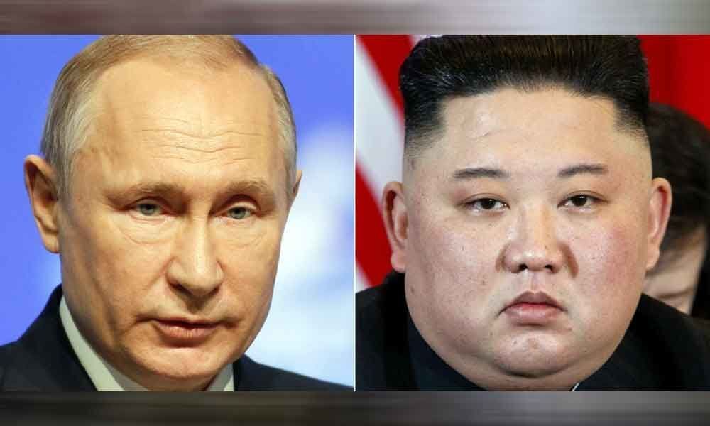 North Koreas Kim Jong Un arrives in Russia for summit with Vladmir Putin
