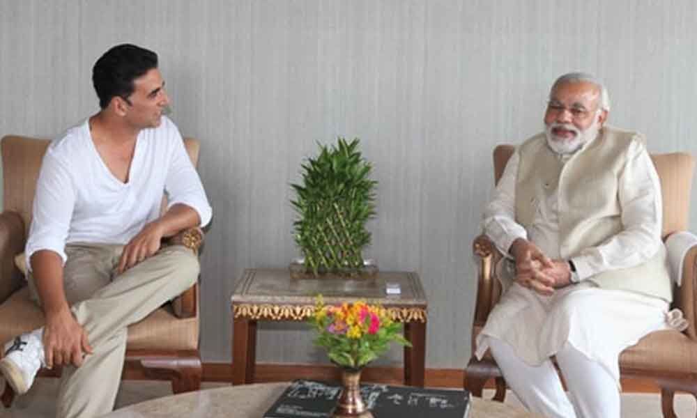 Akshay Kumar releases clips form Interview with PM Narendra Modi