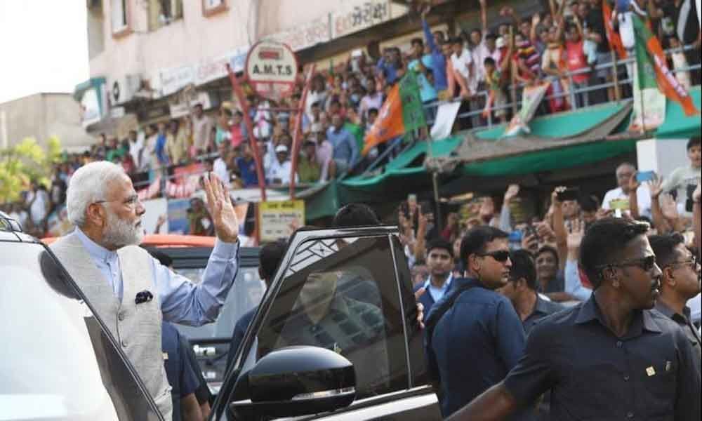 Bye Bye Modi: NCP dubs PMs post voting road show as farewell procession