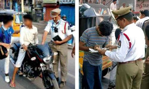 172 minors booked for driving