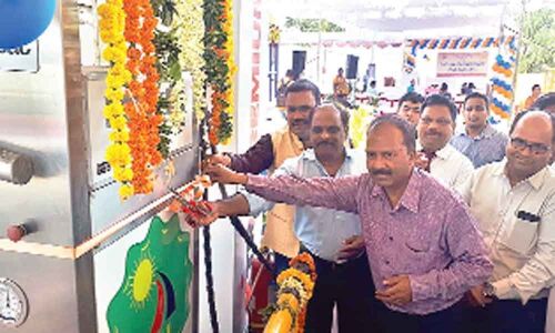 CNG filling station opens at Mallapur