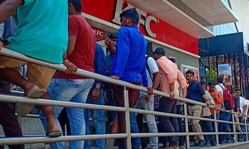 Hours of waiting in vain for Avengers fans in city