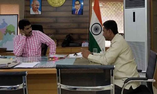 MLA meets Collector on Ramzan preparedness