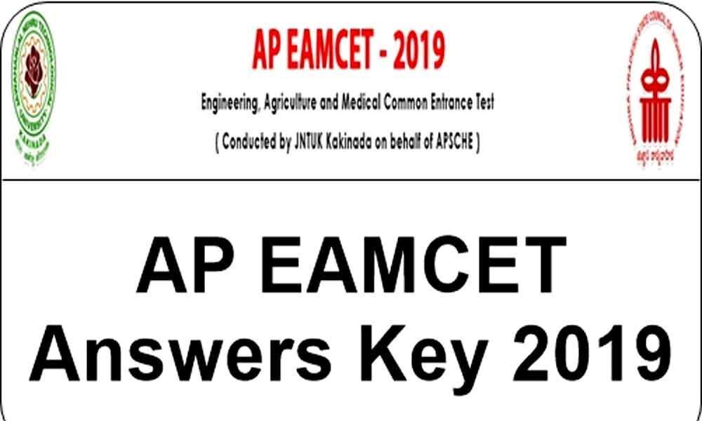 AP EAMCET 2019 answer key release