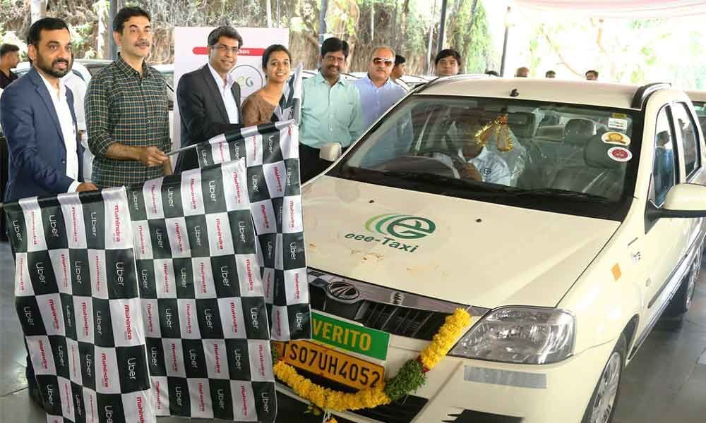 Mahindra deploys 50 EVs on Uber platform in Hyd