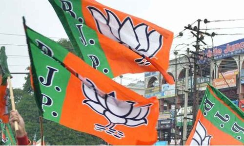 TRS killed 16 Inter students for 16 LS seats, charges BJP