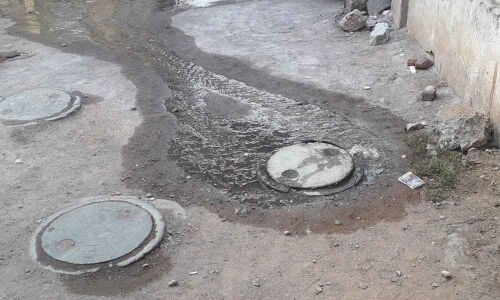 Locals fume over drainage overflow