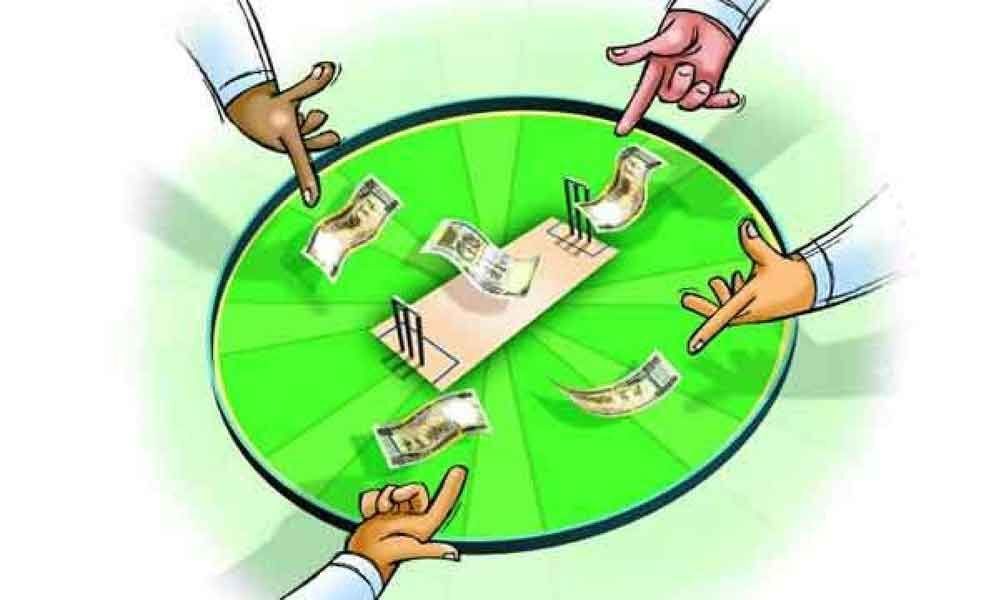 Two held and Rs 4.70 lakh seized in Cricket betting in Basheerbagh