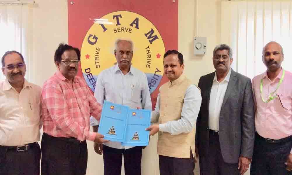 GITAM inks MoU with Administrative Staff College of India