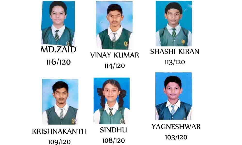 Triveni students shine in Polycet exam