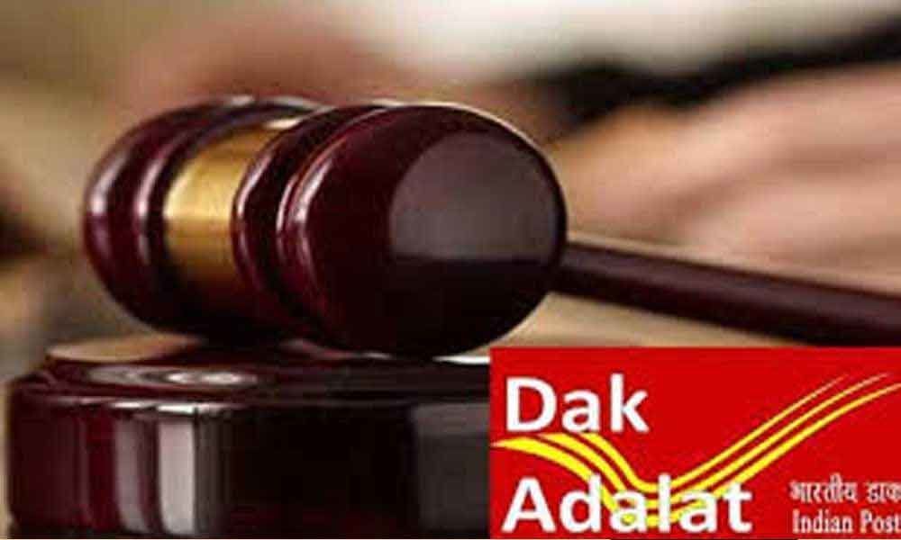 Postal department to hold Dak Adalat on May 10
