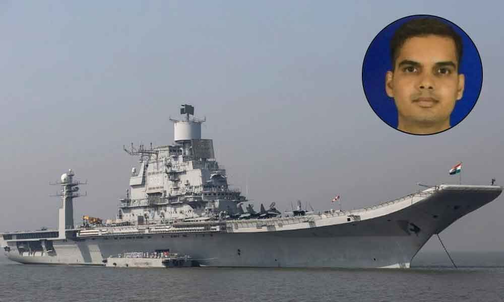 Naval officer dies fighting fire on board INS Vikramaditya