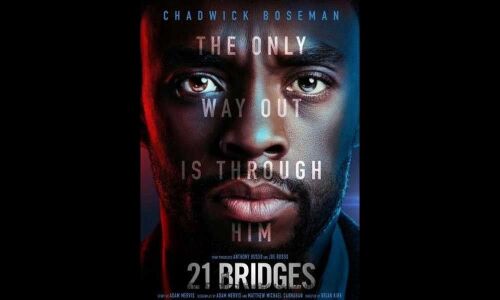 Check Out Chadwick Boseman in 21 Bridges Trailer