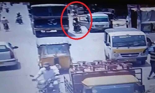 Two killed in freak accident