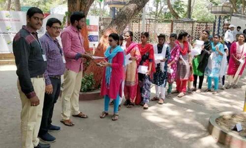 ICET held at 3 centres in Bhimavaram