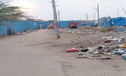 Locals raise a stink over bad road