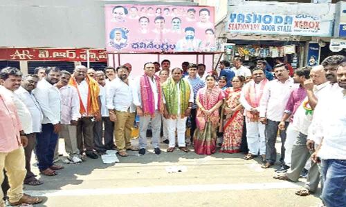 MLA Bethi Subhash Reddy inaugurates water kiosk