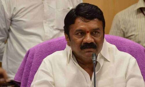 Talasani Srinivas Yadav fumes at Opposition for politicising results row