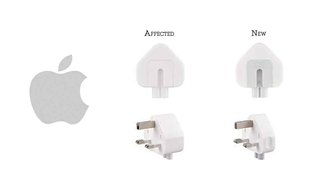 Apple recalls AC wall plug adapters over electrical shock concerns