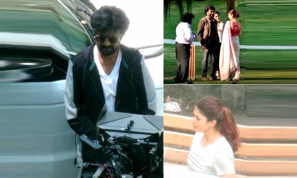 Rajinikanth And Nayanthara Shooting For Darbar In Mumbai