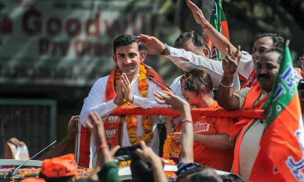 Delhi Police book Gambhir for violoating poll norms